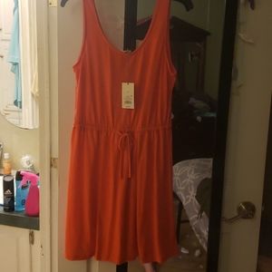 Tangerine sundress